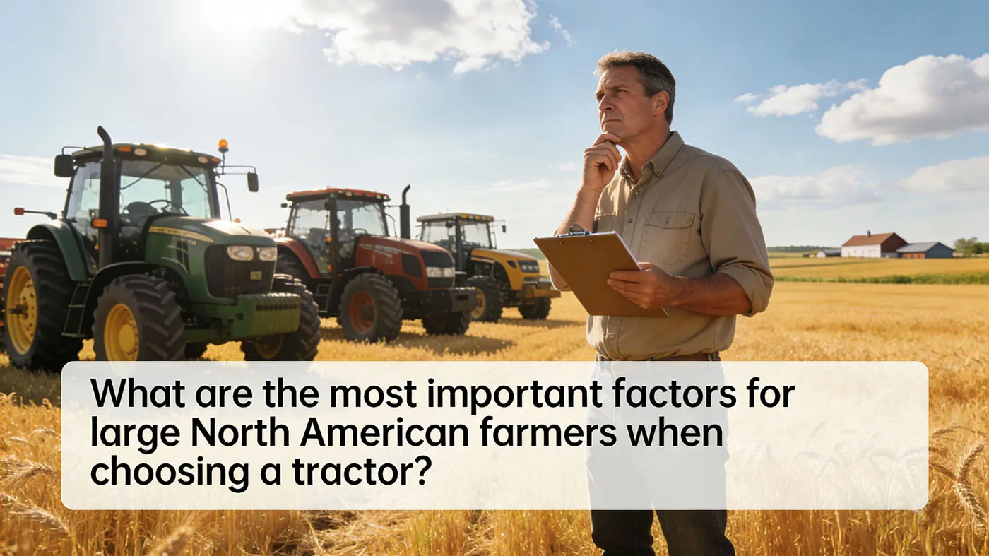For large North American farmers For large North American farmers